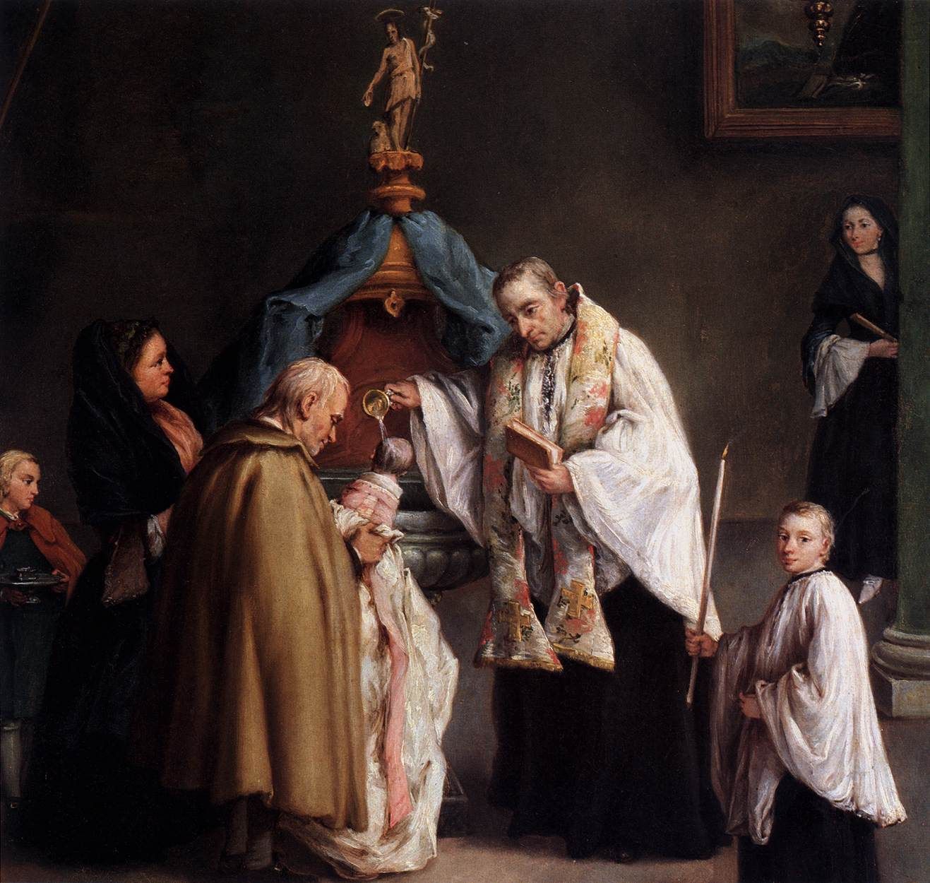 Santo Battesimo di un bimbo.