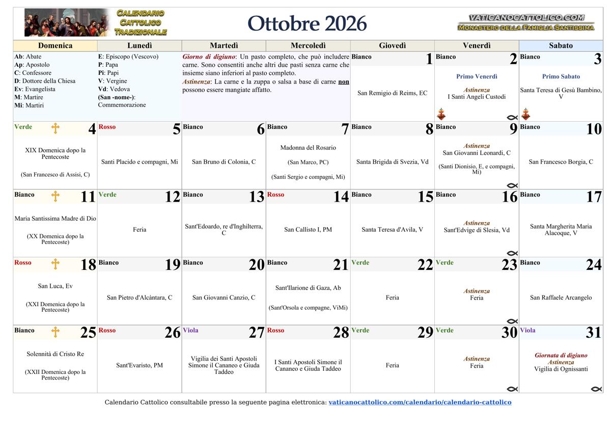 Ottobre 2026